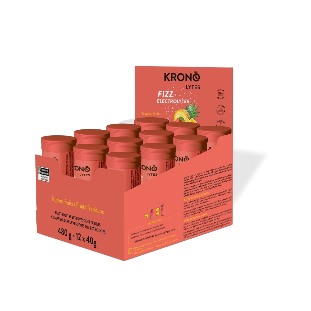 Image KRONO Effervescent Tablets electrolytes TROPICAL